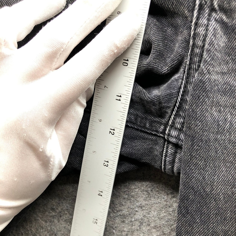 Abercrombie Curve Love 90s Straight Ultra High Rise Black Jeans Womens 26 / 2L - Picture 4 of 9